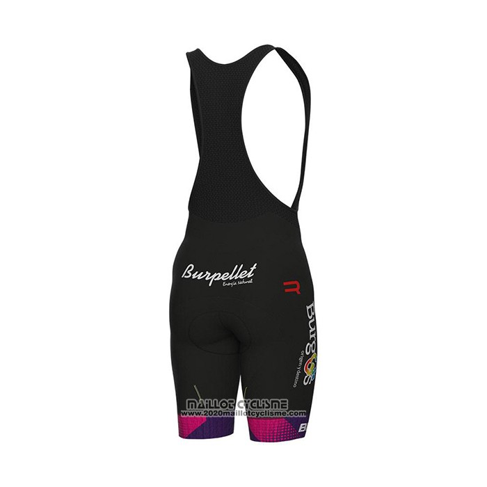 2022 Maillot Cyclisme Burgos Bh Violet Fuchsia Manches Courtes et Cuissard